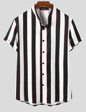 Men's Striped Two Piece