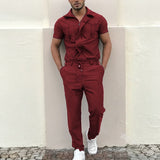 Trendy Men's Jumpsuit