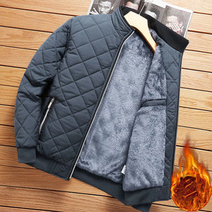 Diamond Fleece Lined Bomber