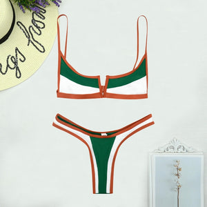 Vintage Retro Bikini Brazilian