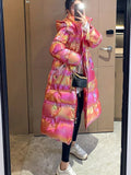 Iridescent Trendy Winter Coat