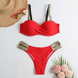 Vintage Retro Bikini Brazilian