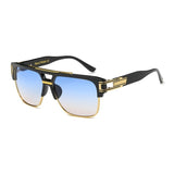 Mirrored Men's Retro Vintage Shades