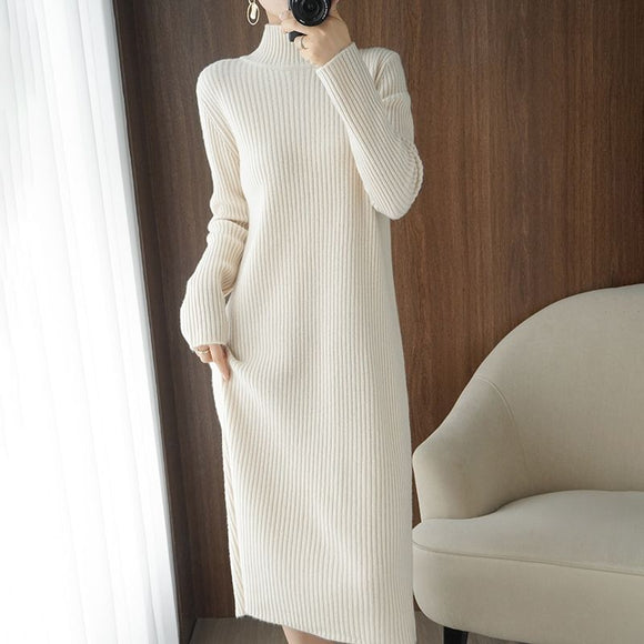 Scene Stealing Sweater Dress