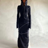 Hooded Dress