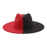 Fedora Wide Brim Felted Hat