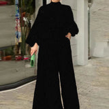 Elegant Wide Leg Jumpsuit