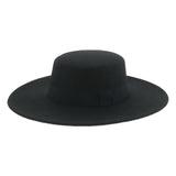 Fedora Wide Brim Felted Hat