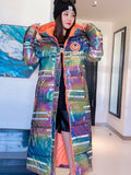 Iridescent Trendy Winter Coat