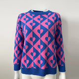 High Fashion Geometric Sweater