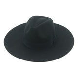 Fedora Wide Brim Felted Hat