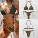 Vintage Retro Bikini Brazilian