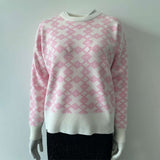 High Fashion Geometric Sweater