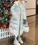 Iridescent Trendy Winter Coat