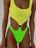 Neon Swimsuit Magic