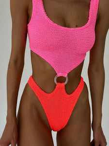 Neon Swimsuit Magic